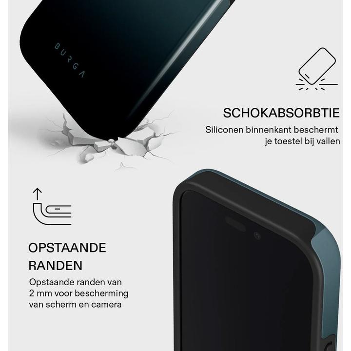 Produktbild Burga Tough MagSafe Case Apple Iphone 16 - Black Hole (Apple iPhone 16)