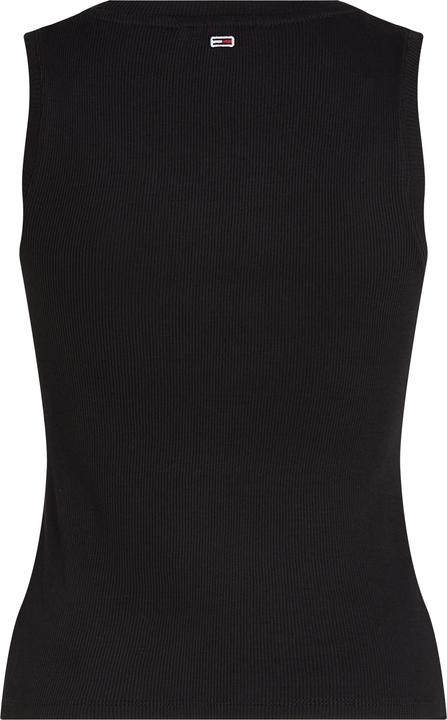 Actual product image Tommy Jeans Tjw Slim Script Rib Tank Top (L)