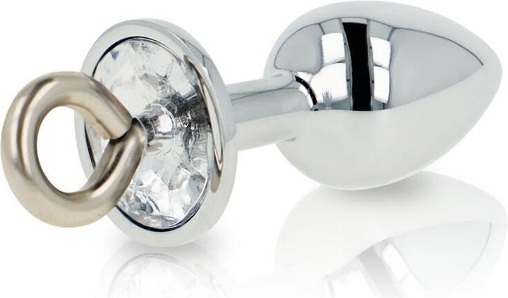 Actual product image Ohmama Fetish Plug Anal Met?Lico Con Anilla