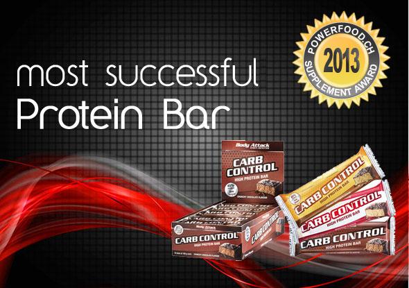 Produktbild Body Attack Carb Control (15x100g Riegel) (Stracciatella, 15 Stk., 1500 g)