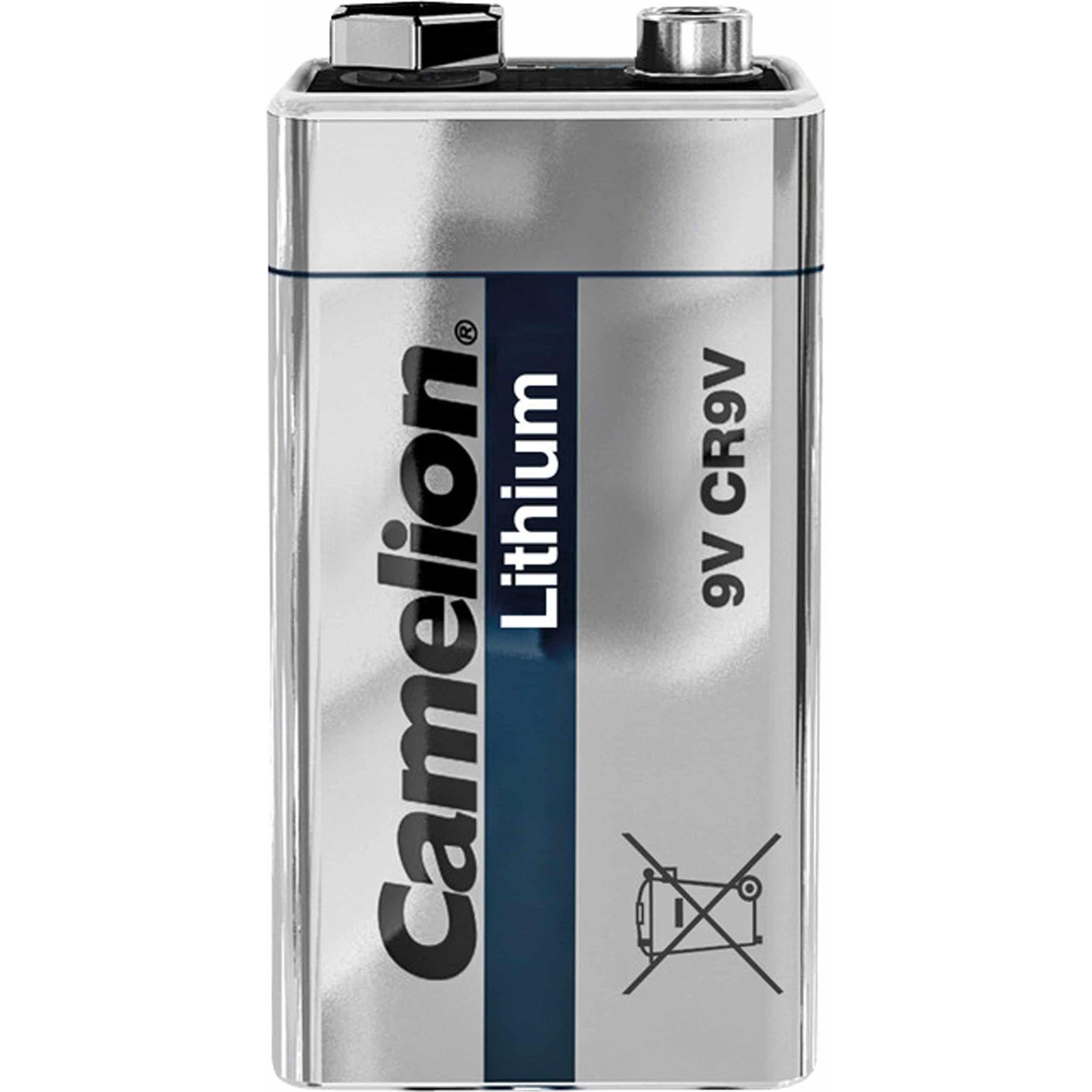 Camelion 9 V Block-Batterie Lithium 6LR (1 Stk., 9V Block, 1200 mAh), Batterien + Akkus