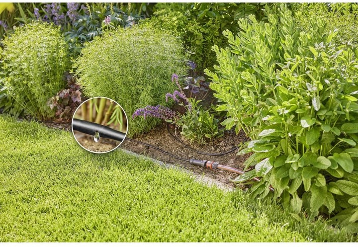 Produktbild Gardena Micro-Drip-System Start Set Gemüse-/Pflanzreihe (Tropfbewässerung Set)