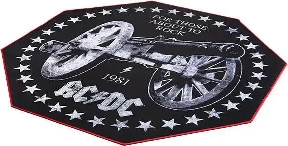 Actual product image Subsonic Gaming Floor Mat AC/DC (100 x 100 cm)