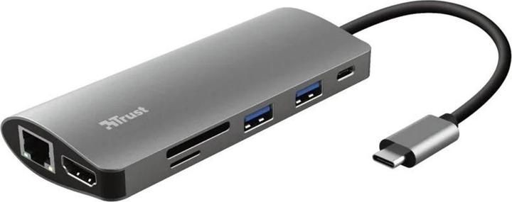Trust Docking Station Dalyx 7-in-1 USB-C (USB-C, 1 Ports)