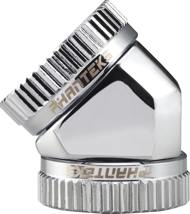Actual product image Phanteks Glacier adapter 45 degree 16mm AD to 16mm AD hardtube