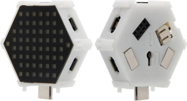 Actual product image Lilygo T-Color Hexagon LED Matrix