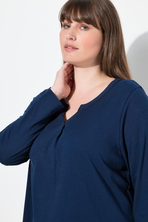Produktbild Ulla Popken Pyjama, Muster, Rundhals, Langarm (46, 48)