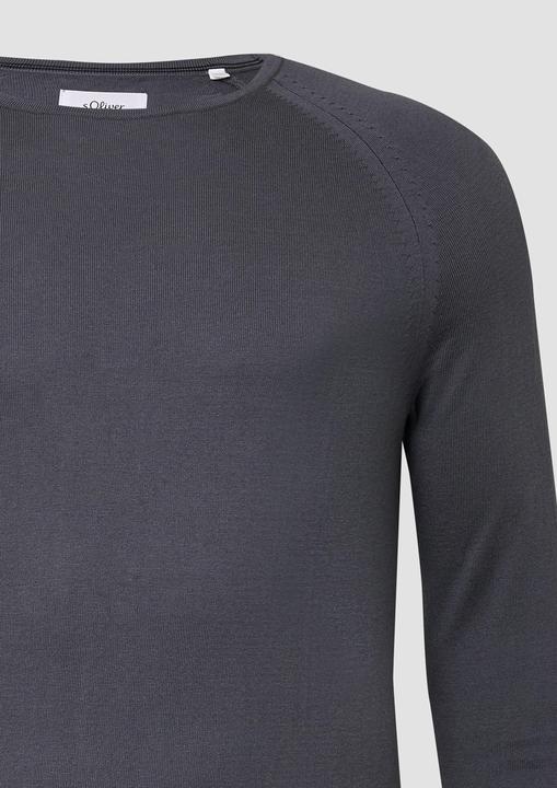 Image du produit s.Oliver Strickpullover Raglanpullover aus reiner Baumwolle (XXL)
