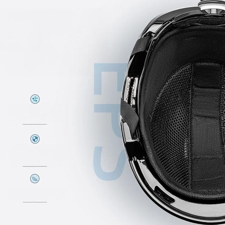 Actual product image Rockbros Other goods Qunature 10130003002 Ski Helmet with Earmuffs, Snowboard Size M - White (54 - 58 cm, M)