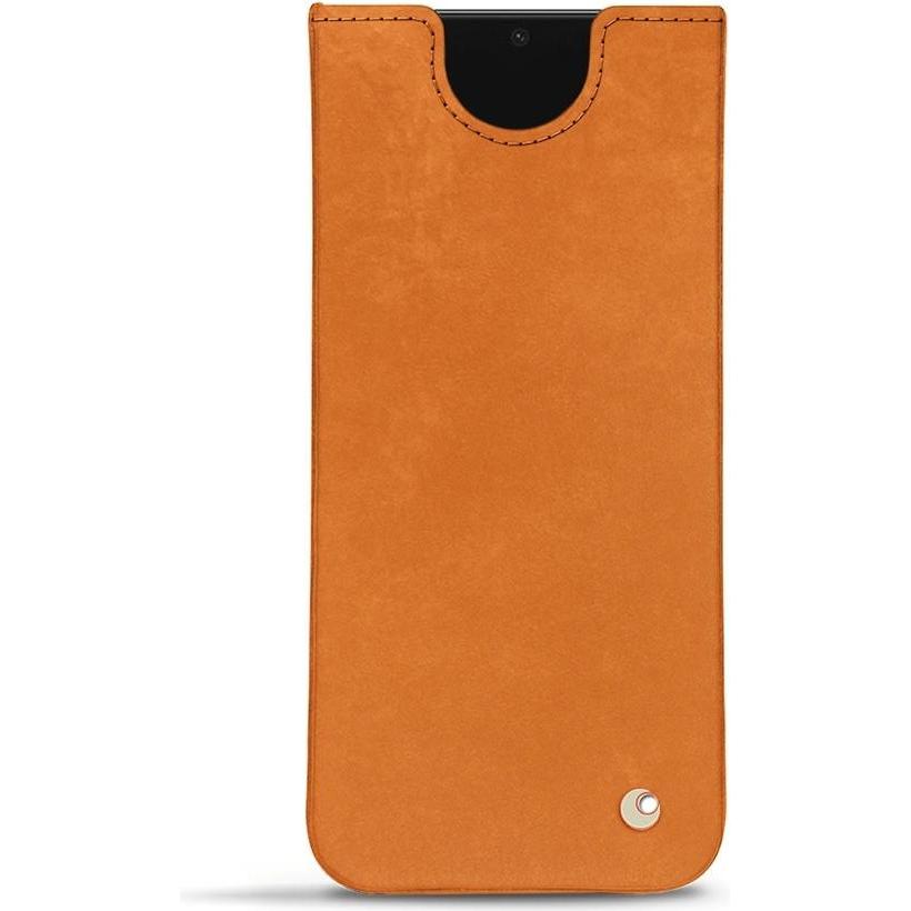 Noreve Lederschutzhülle (Samsung Galaxy S22), Smartphone Hülle, Orange