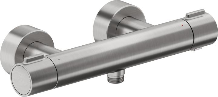 Brushed stainless steel