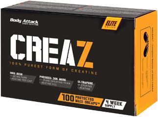 Actual product image Body Attack CREAZ (100 Maxi Caps) (100 Piece, Capsules)