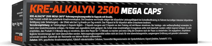 Image du produit Olimp Sport Nutrition Kre-Alkalyn Mega Caps (120 pièce(s), Capsules, 150 g)