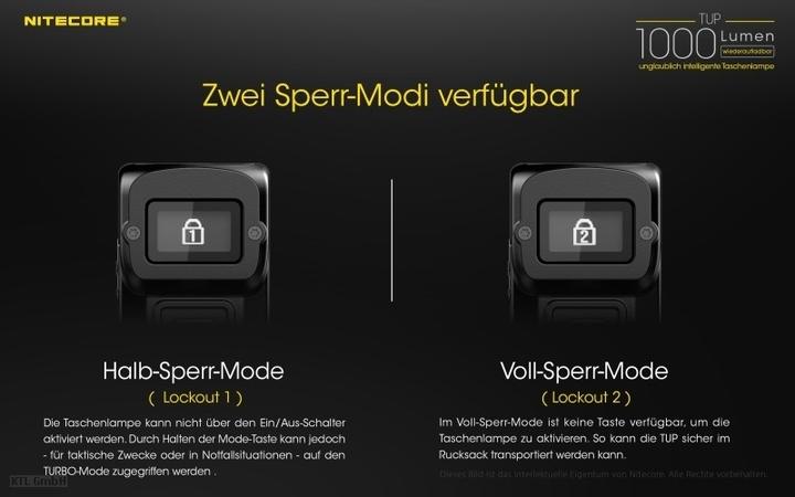 Productafbeelding Nitecore Tup (7.03 cm, 1000 lm)