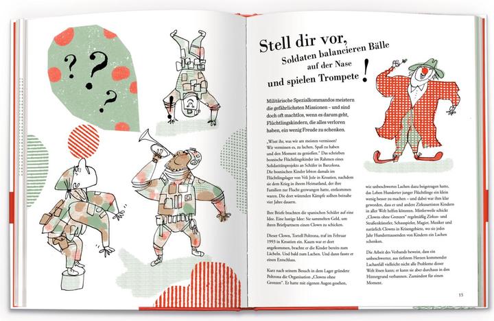 Actual product image Stell dir vor, es ist Krieg und keiner geht hin (German, Heather Camlot, Fabienne Pfeiffer, Cornelia Funke, Serge Bloch, 2020)