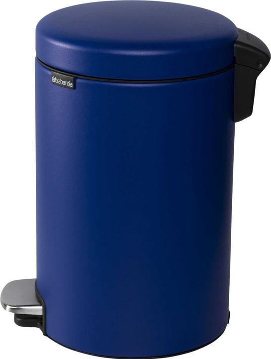 Actual product image Brabantia Pedal Bin Newicon 12 L Mineral Powerful Blue (12 l)