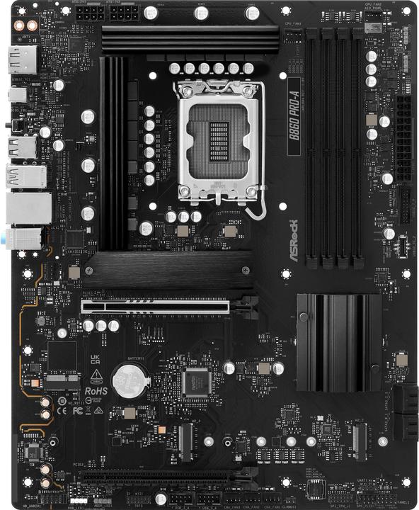Actual product image AsRock B860 Pro-A DDR5 Intel S retail (LGA 1851, Intel B860, ATX)