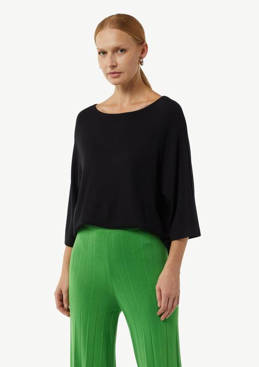 Image du produit Comma Strickpullover Feinstrickpullover mit weiten Ärmeln (S)