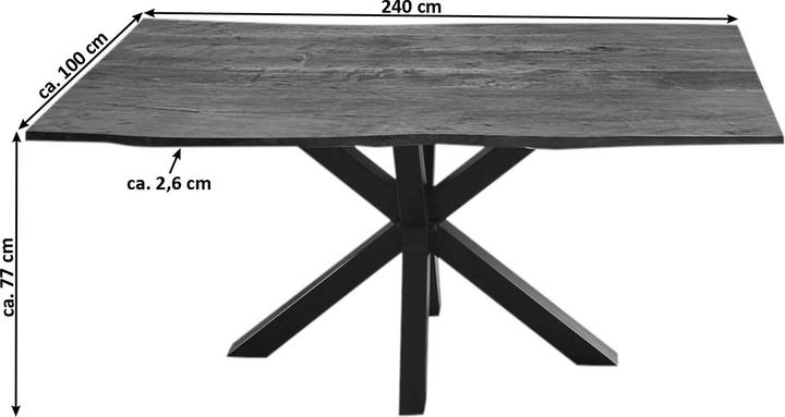 Actual product image SAM Quincy (240 x 100 x 77 cm)