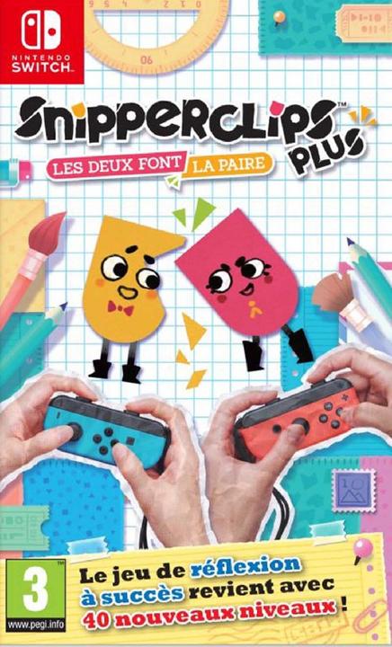 Nintendo Snipper Clips Plus (Switch, FR)