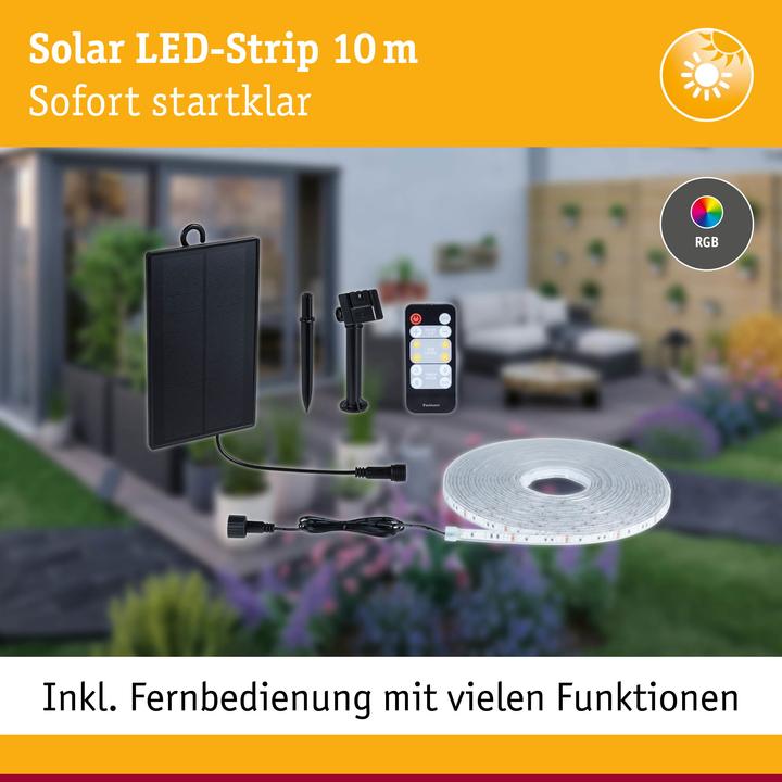 Actual product image Paulmann Solar Stripe (Multicoloured, 1000 cm, Indoor)