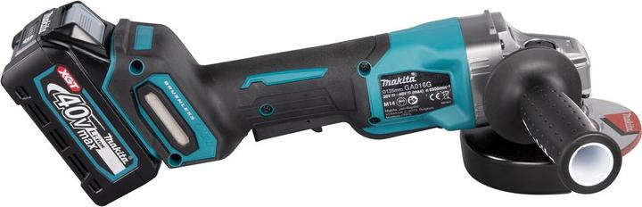 Actual product image Makita 40V Battery angle grinder GA016GM201 (125 mm)