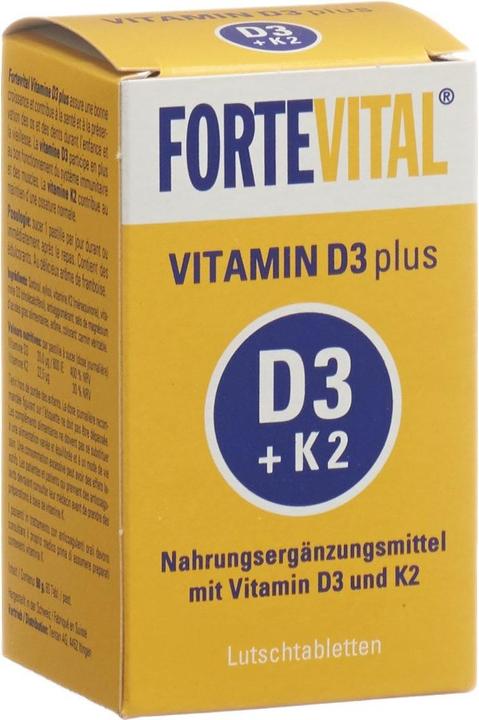Image du produit Fortevital Vitamine D3 plus pastille (1 pièce(s), Cachets, 60 g)