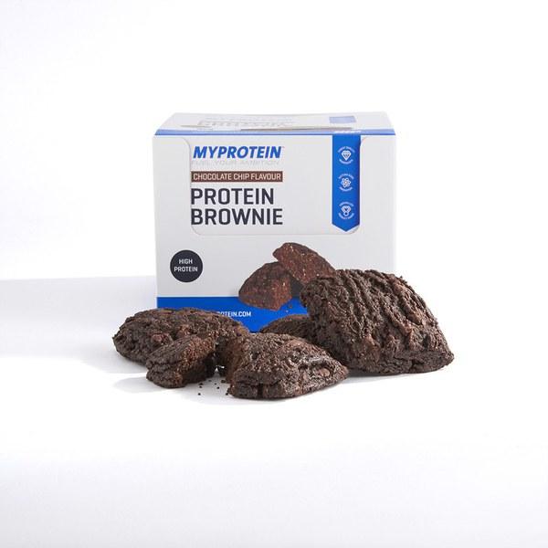 Actual product image MyProtein Protein Brownie (12 x 75g) (White chocolate, 12 pcs., 900 g)