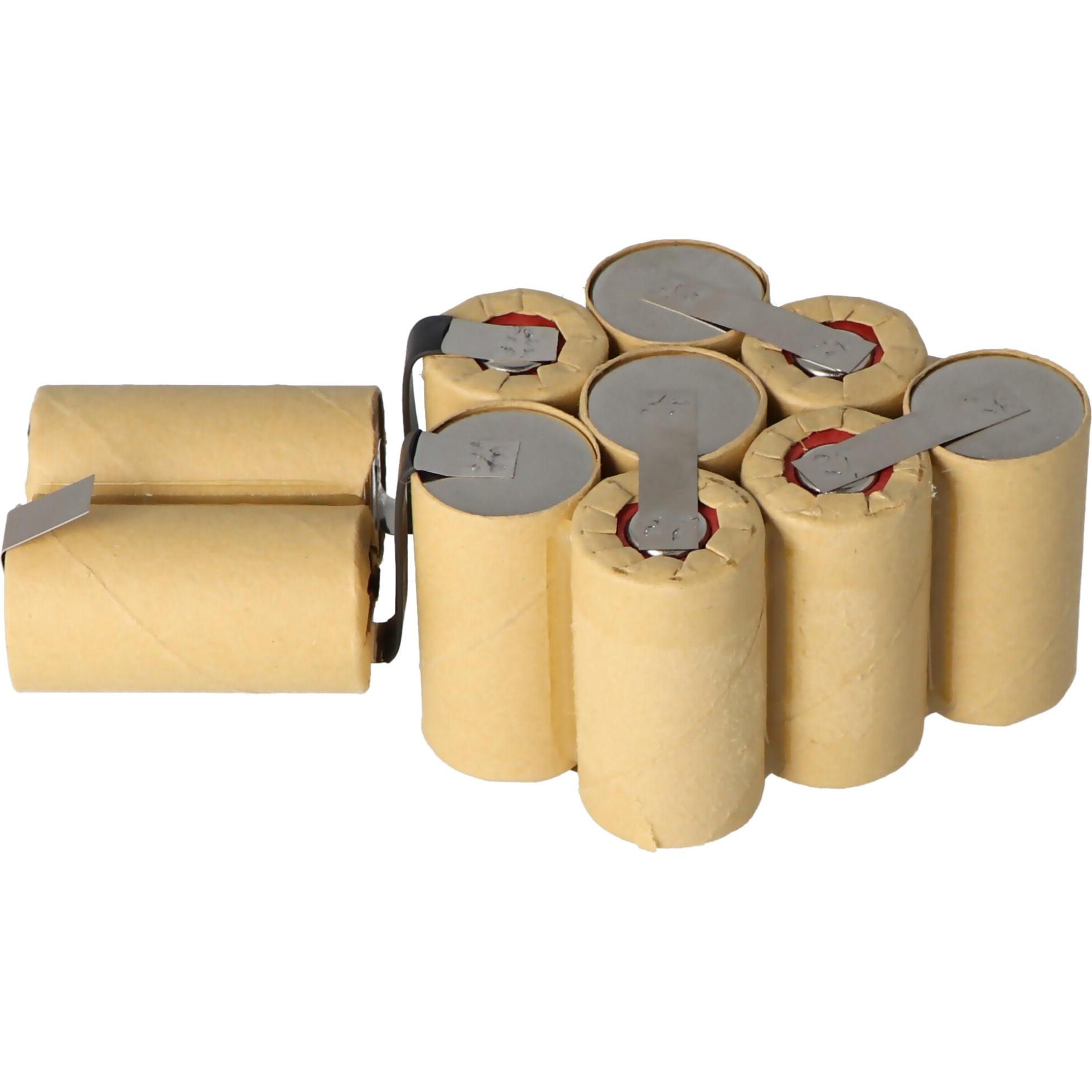 Thumbnail - XCell Ersatz-Akku passend für Kress 12EURO, Kress MAX120 12 Volt 3000mAh, NiMH Akku zum Selbsteinbau (3000 mAh), Batteri...