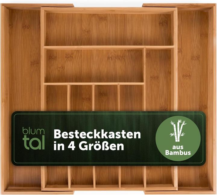 Produktbild Blumtal Bambus-Besteckkasten