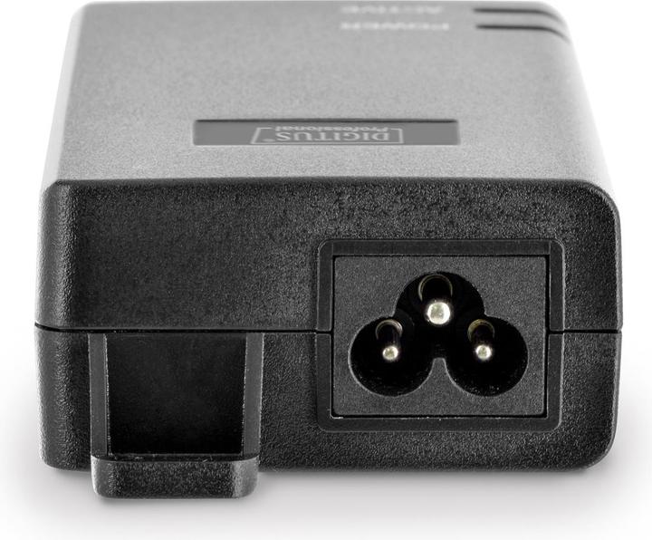 Produktbild Digitus PoE+ Energieversorger Injector 48V 30W 10/100/1000 Mbit RJ45 LAN Eingang RJ45 PoE Ausgang... (802.3at (PoE+), 30 W)
