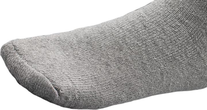 Image du produit Casativo Lot de 3 chaussettes de sport, chaussettes de tennis, unisexe, taille 39-42, gris (39 - 42)