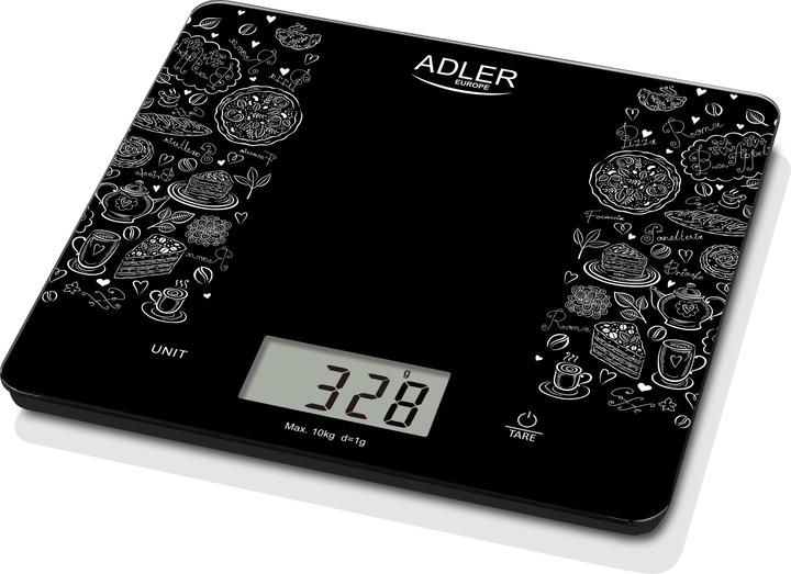 Produktbild Adler AD 3171 Küchenwaage Rechteck Elektronische Küchenwaage