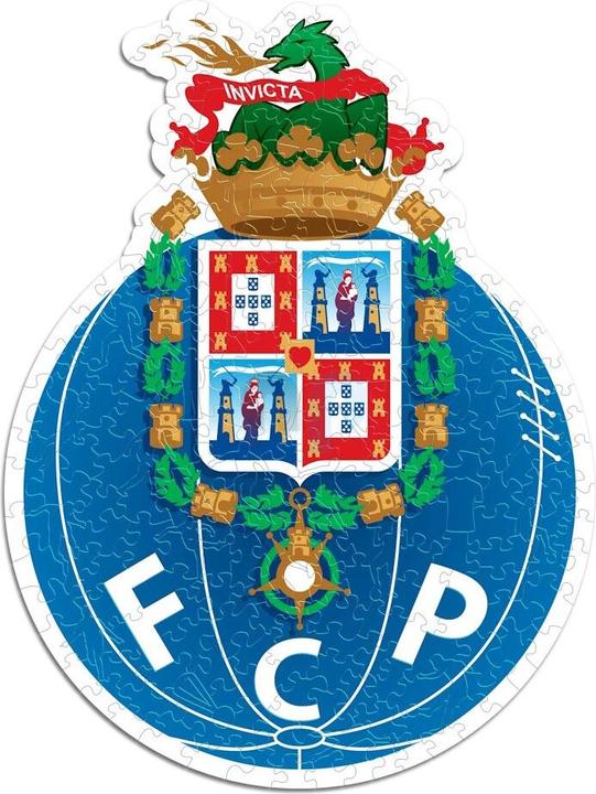 Produktbild Iconic FC Porto - Logo - Holz Puzzle Grösse M (270 Teile) (270 Teile)
