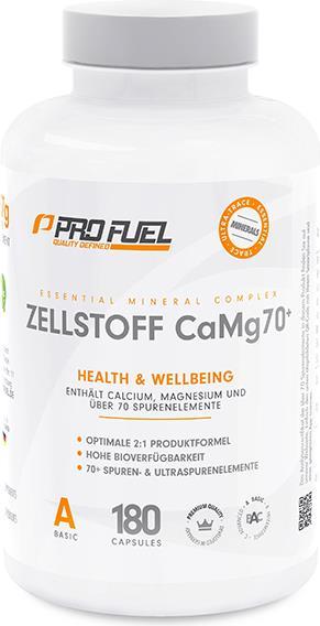 Actual product image ProFuel Pulp CaMg70+ (180 Caps) (180 Piece, Capsules)
