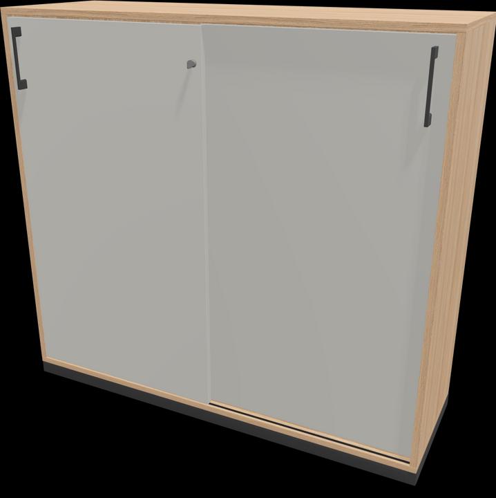 Pearl grey, Dark grey, Amber oak decor with structure