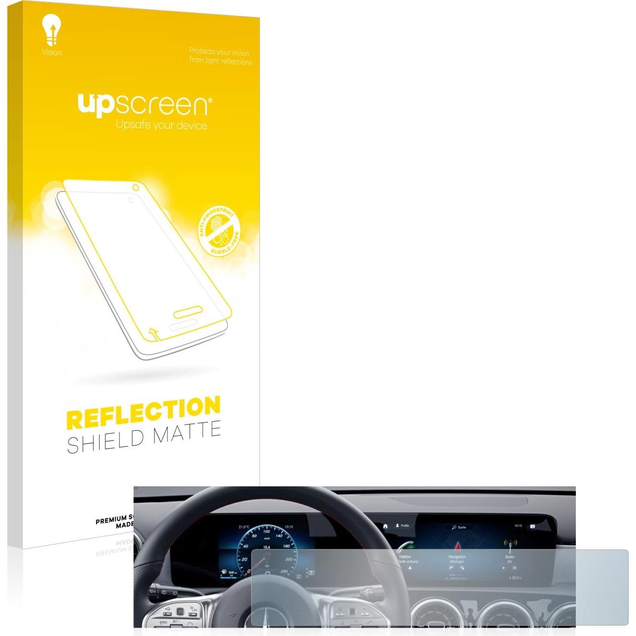 upscreen, Fahrzeug Navigation Zubehör, Reflection Shield Displayschutz Matt
