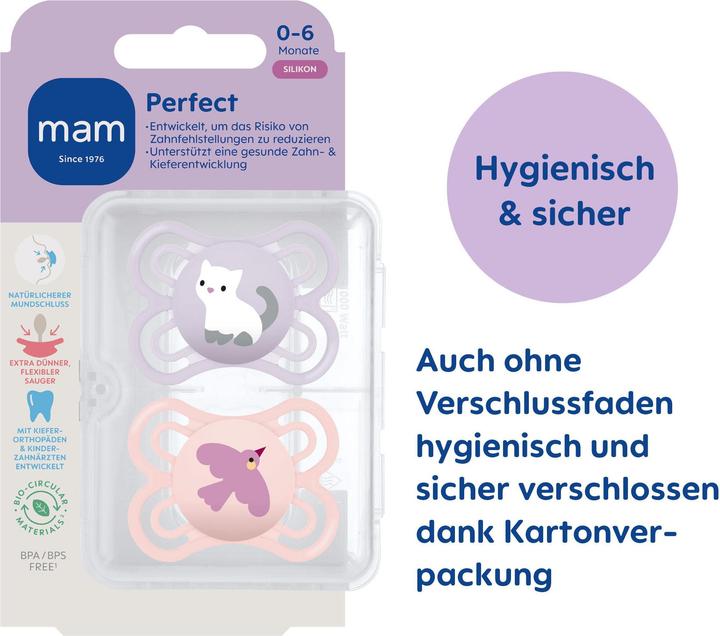 Actual product image MAM Perfect (2x, 0 - 6 Months)
