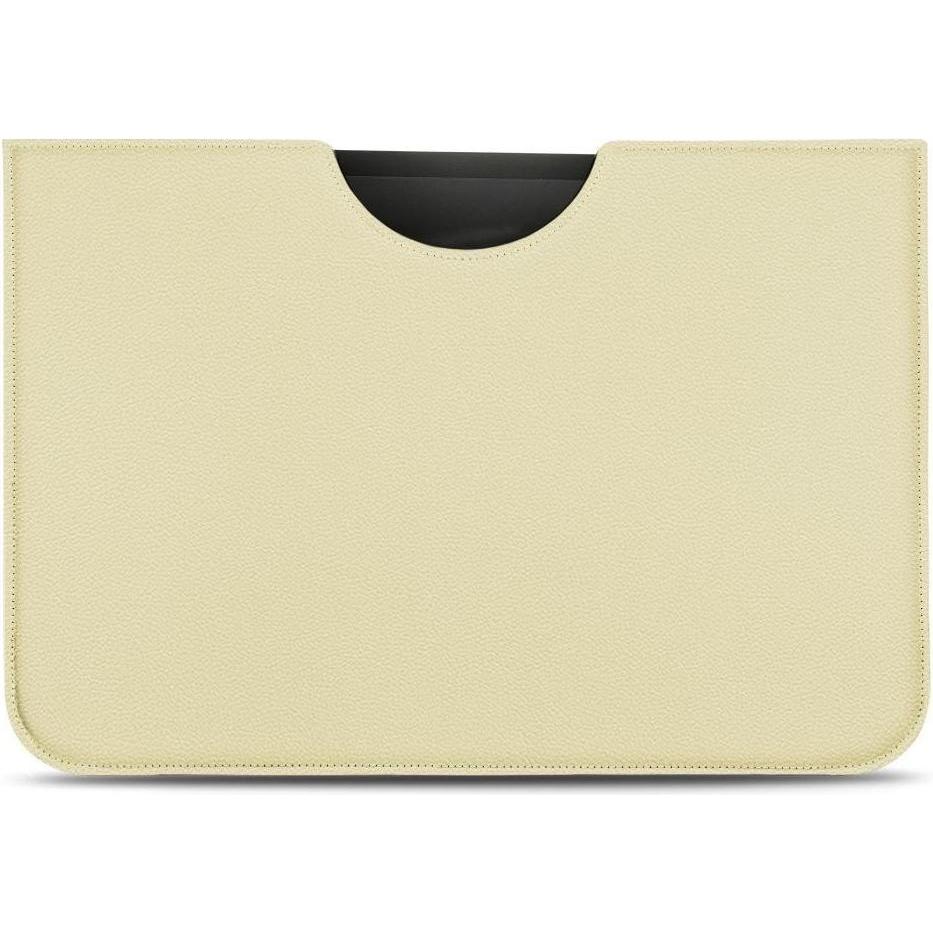 Noreve Lederschutzhülle (iPad Pro 12.9 2020 (4. Gen)), Tablet Hülle, Beige