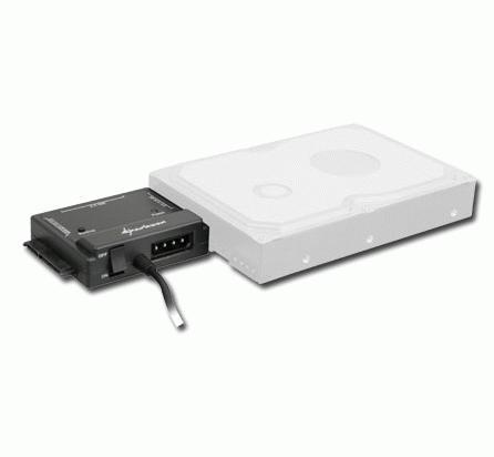 Actual product image Sharkoon DriveLink external adapter for IDE/SATA, USB2.0