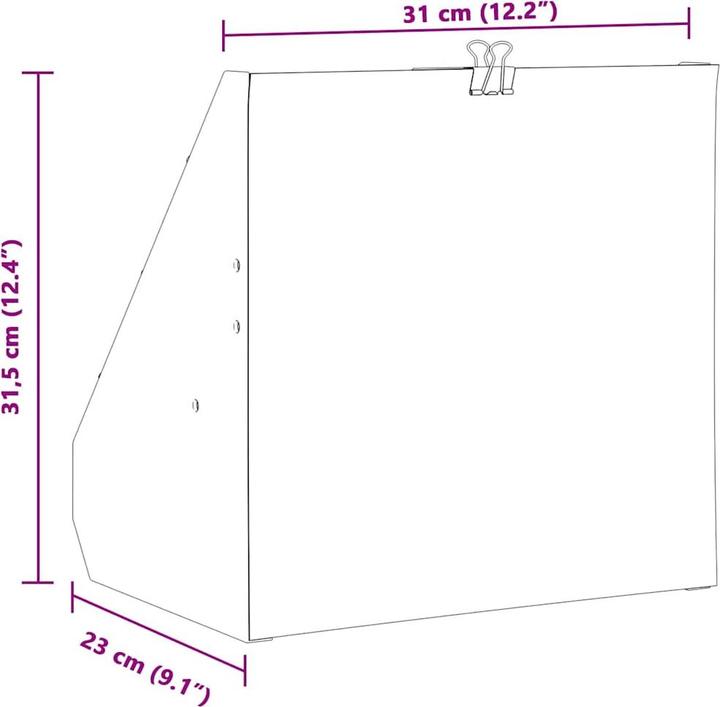 Actual product image vidaXL Schiesszubehör