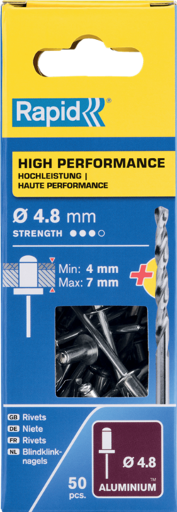 Produktbild Rapid Universal Blindniete Ø 4,8 x 10 mm