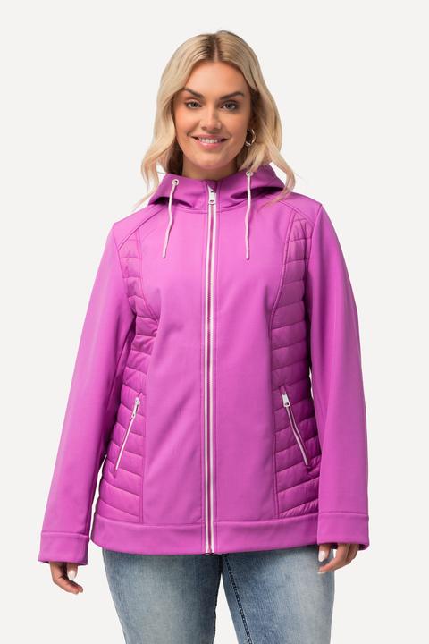 Produktbild Ulla Popken HYPRAR Hybrid-Kapuzenjacke, wasserabweisend (46, 48)