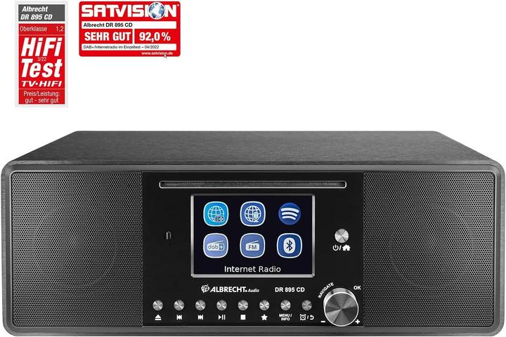 Image du produit Albrecht DR 895 CD (Webradio, DAB+ DAB, FM, Bluetooth, WiFi)