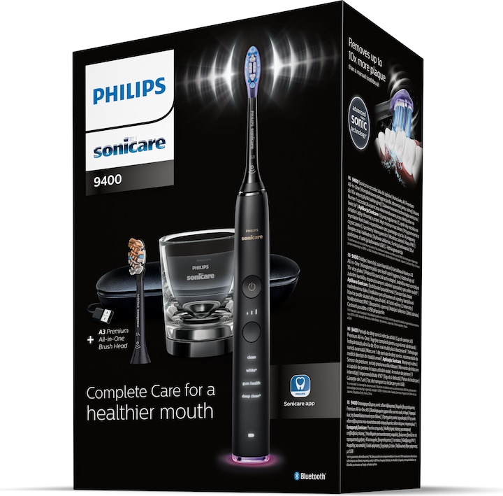 Actual product image Philips Sonicare DiamondClean Smart 9400 HX9917/89 Sonic electric toothbrush with app (Sonic toothbrush)