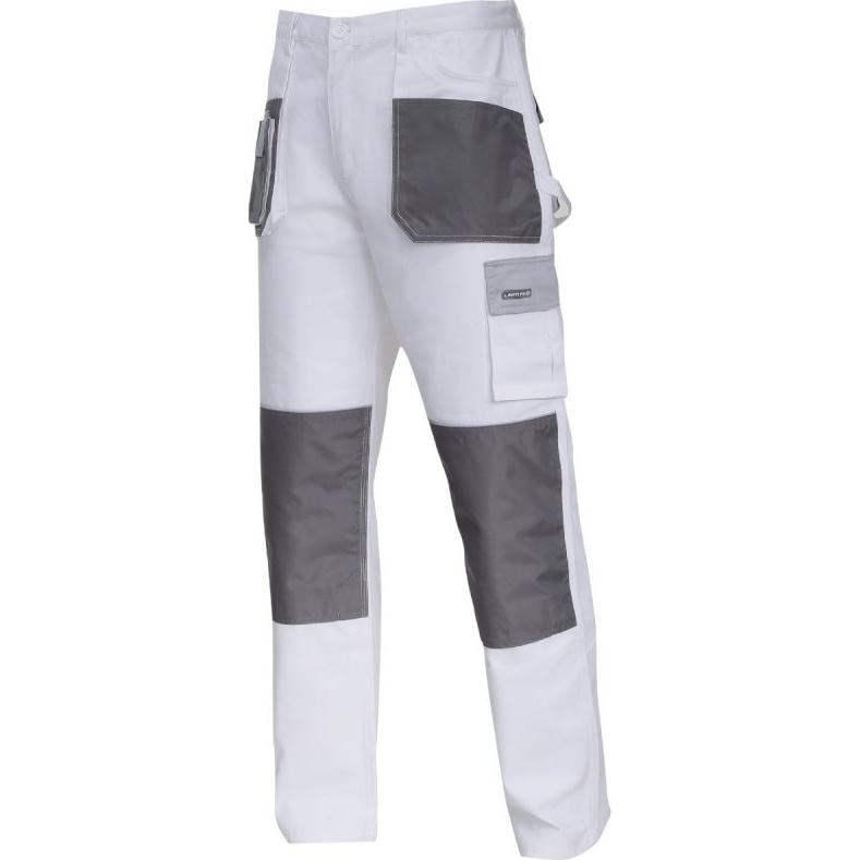 Lahti Pro, Arbeitshose, Pants White-gray 100% Cotton L/52 (L4051352) (L)