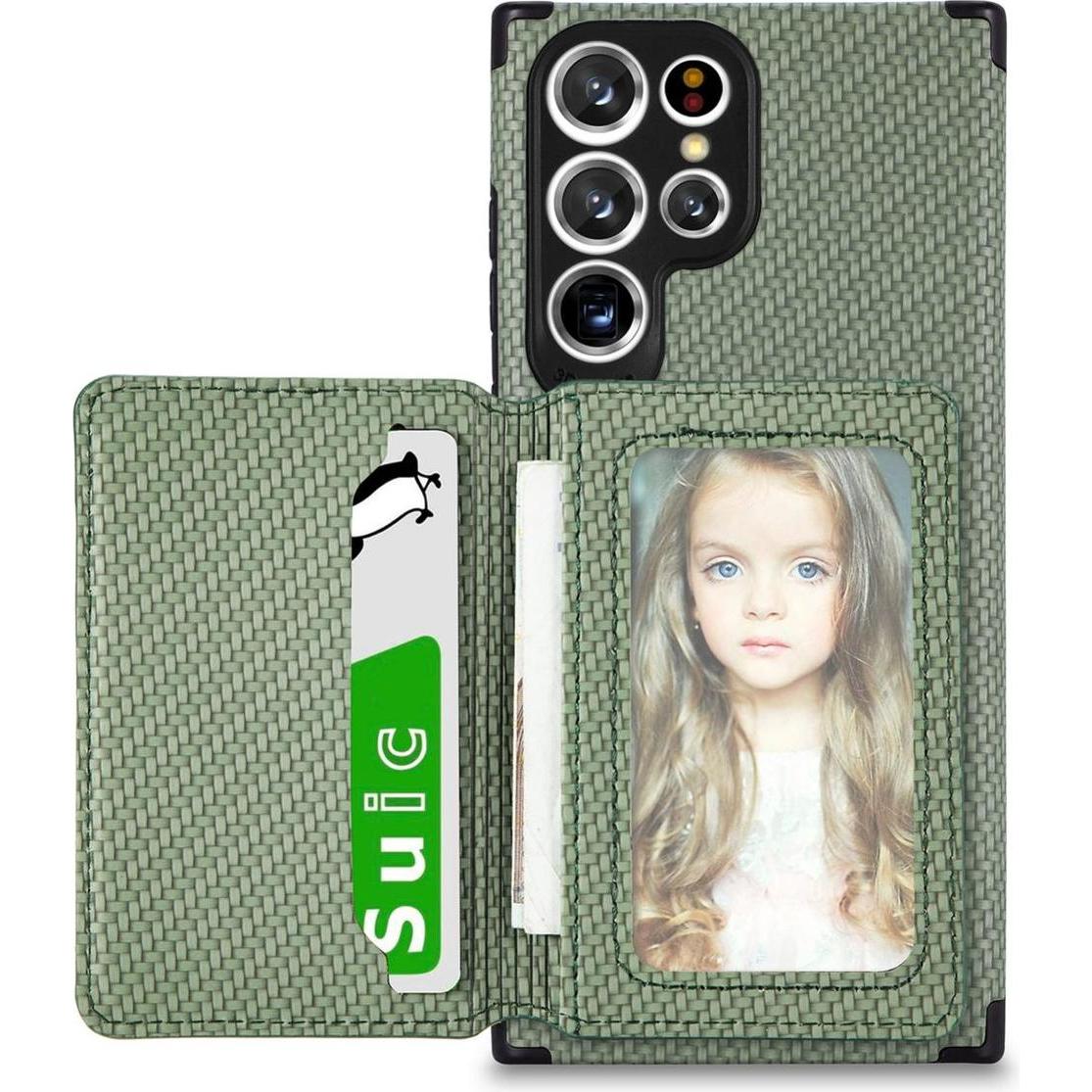 Thumbnail - König Design Hülle Handy Schutz für Samsung Galaxy S22 Ultra 5G Case Cover Wallet Etui Tasche (Samsung Galaxy S22 Ultra)...