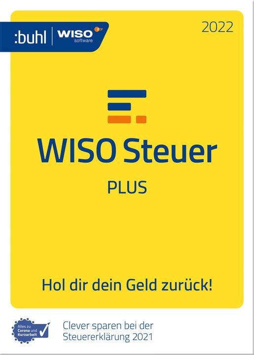 Produktbild Buhl Data Service Buhl Data WISO Steuer Plus 2022 (1 User, 1 Geräte/User, unbegrenzt)