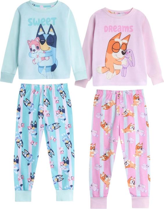 Produktbild Bluey Schlafanzug mit langer Hose Mädchen (2erPack) (98)