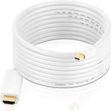 Produktbild HDgear Mini DisplayPort — HDMI (Typ A) (1 m, DisplayPort, HDMI, 1.4)